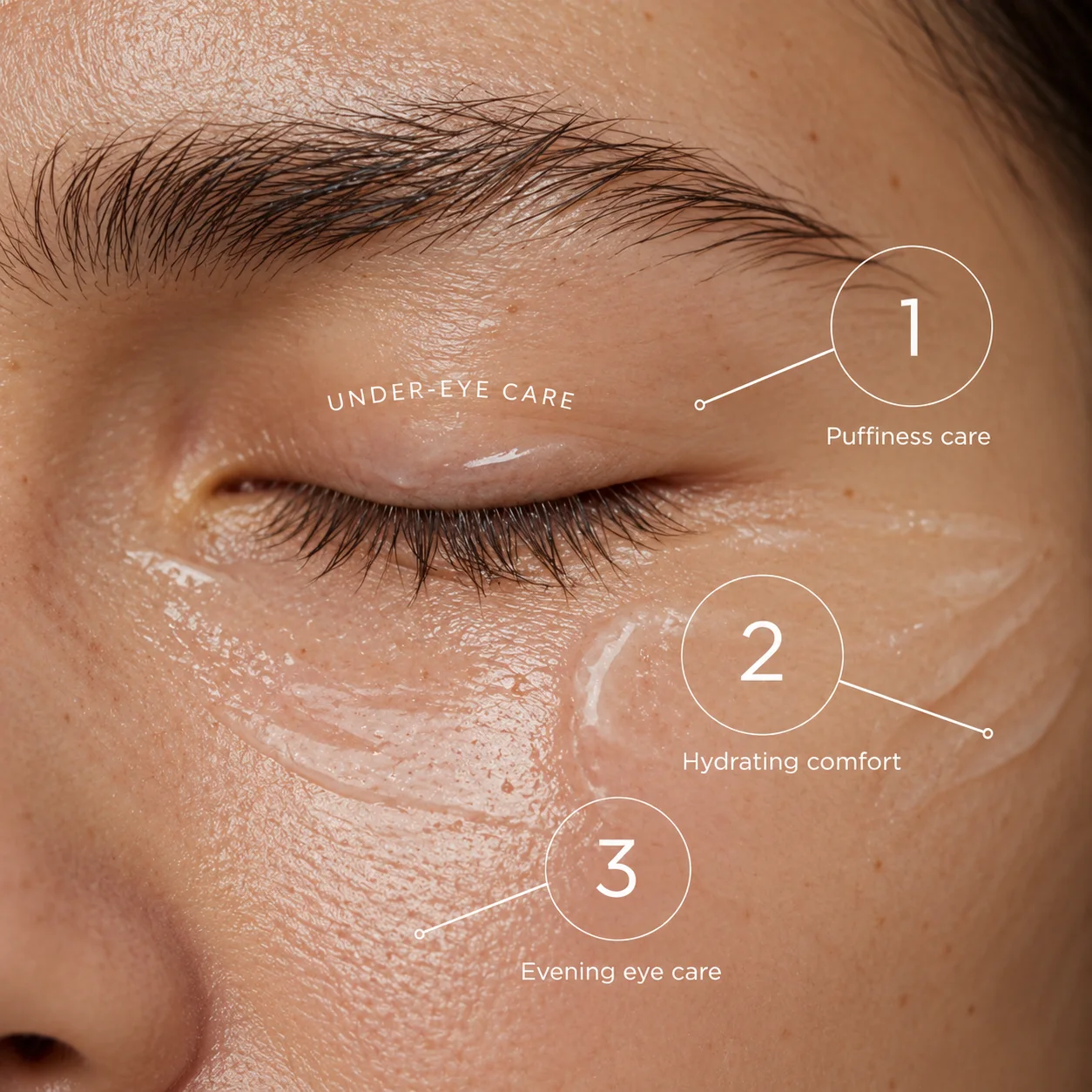 Hydrated Under Eye Care Close Up