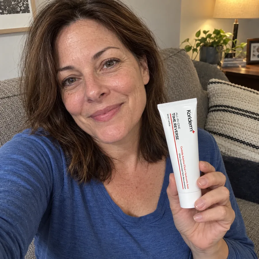 Customer photo with Koriderm Anti-Aging Cream