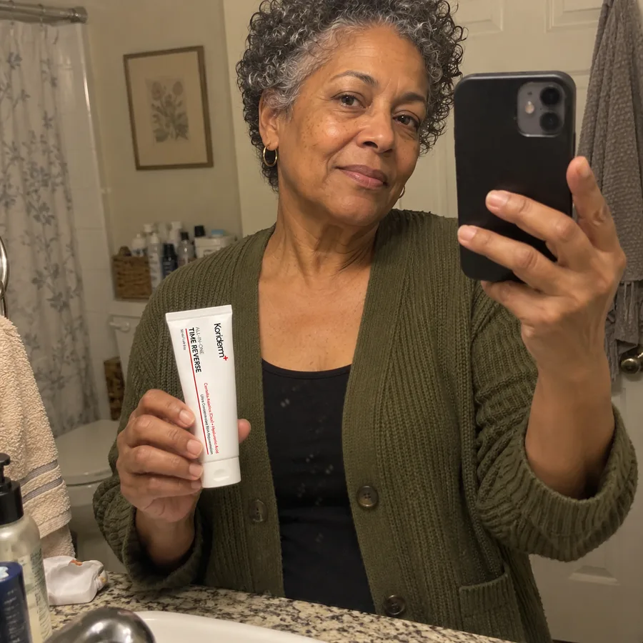 Customer photo with Koriderm Anti-Aging Cream