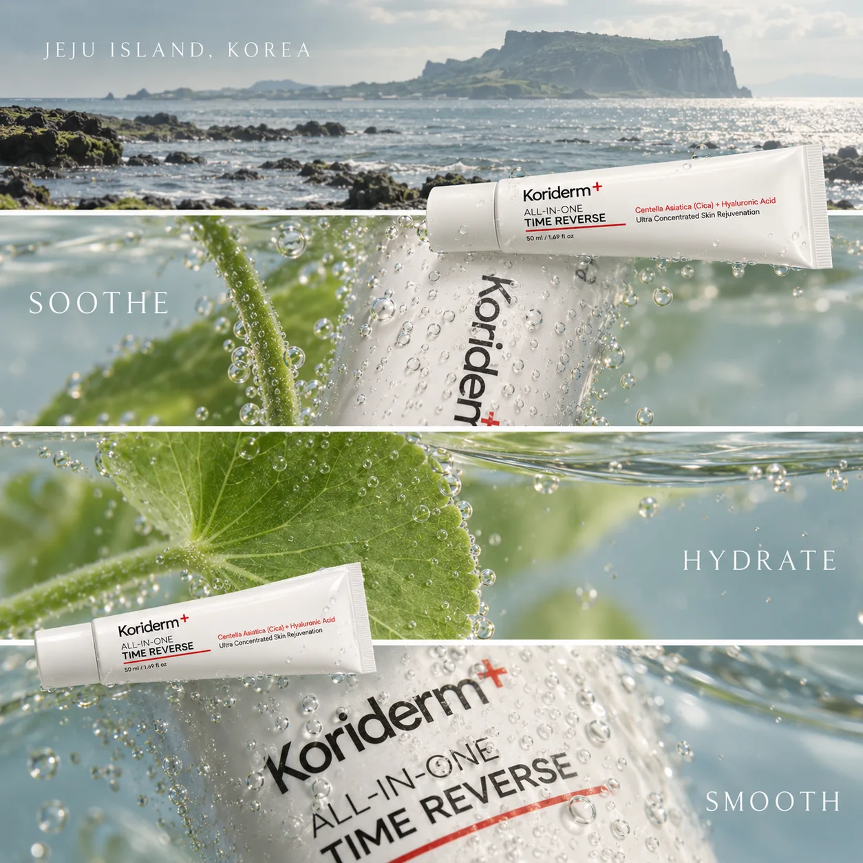 Koriderm Anti-Aging Cream in Jeju botanical waters